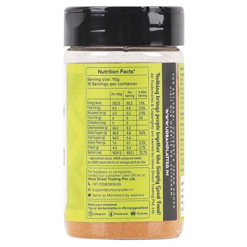 Urban Platter Mexican Taco Seasoning, 100G (Authentic Mexican Style Taco Spice Blend | Ideal For Veggies, Beans And Protein Mix)