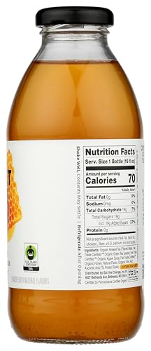 Just Ice Tea Organic Honey Green Tea, 16 FZ