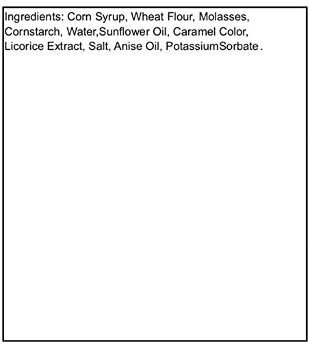 Backroad Country Black Licorice Twists 16 Ounces (Pack Of 1)