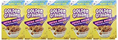 Golden Grahams Breakfast Cereal, Graham  Er Taste, Whole Grain, 18.9 Oz (Pack Of 10)