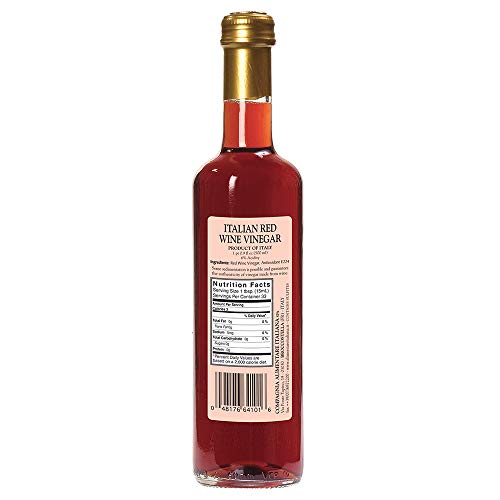 Mantova Italian Red Wine Vinegar, 16.9 Fl Oz, Pack of 2