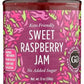 Sweet Raspberry Jam - Keto Friendly 12 oz No Added Sugar , Vega, Gluten Free ( Pack of 6 jars)