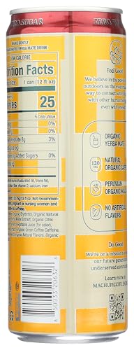 Machu Picchu Wild Berry Zero Sugar Yerba Mate 12 fl oz
