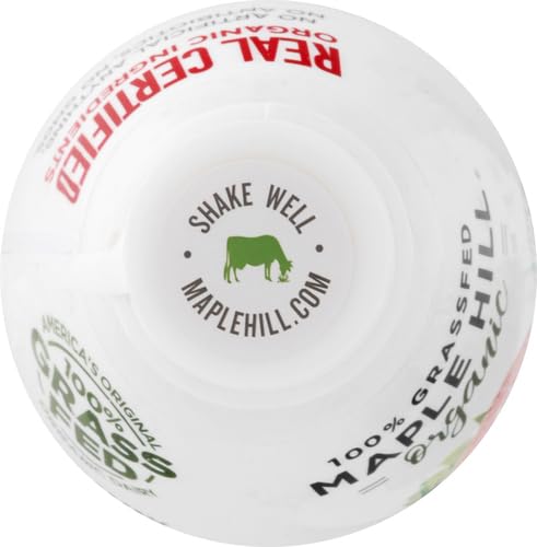 Maple Hill Creamery, 100% Grass Fed Organic Kefir, Strawberry, 32 oz