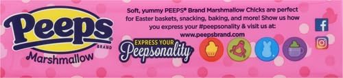 Just Born Peeps Chicks Candy, Pink, 1.5 Oz (Pack Of 2)