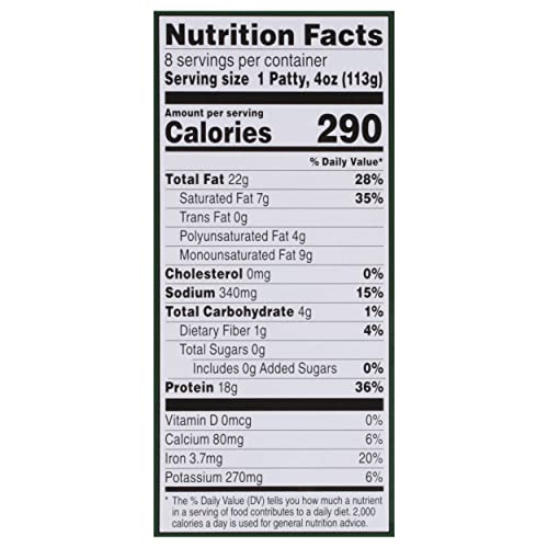 Beyond Meat Cookout Classic Plant-Based Burger Patties, 8 pk, 32 oz
