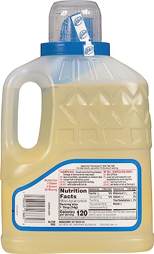 Crisco Pure Vegetable Oil, 64 Fluid Ounce Packaging May Vary