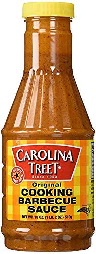 Carolina Treet Cooking Barbecue Sauce, Original Flavor, 18 Ounce - 3 Pack