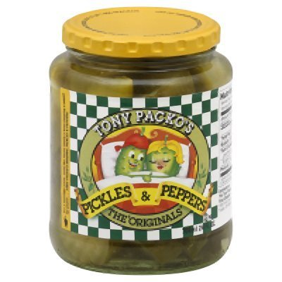 Tony Packo Original Pickles and Peppers, 24 Ounce Jar