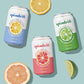 Spindrift Sparkling Water, Raspberry Lime, 12 Fl Oz Cans, Pack of 24, 9 Calories per Can