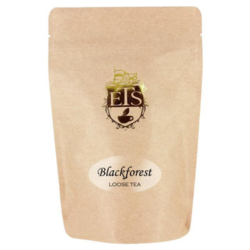 English Tea Store Loose Leaf, Blackforest Naturally Flavored Black Tea Pouches - 4Oz, 4 Ounce