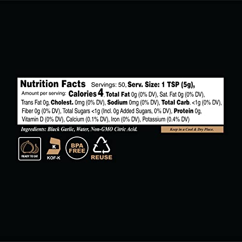 MW Polar Black Garlic Puree (Roasted) 8.8oz (Pack of 2)