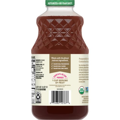 R.W. Knudsen Organic Just Cranberry Juice, 32 fl oz (Pack of 1)