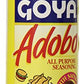 Goya Adobo With Saffron, 8 Ounce