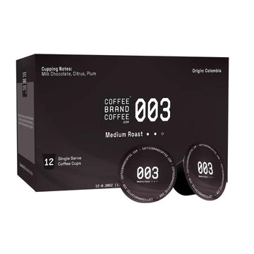 Premium Medium Roast Coffee KCups with Colombian Flavor Offer a Perfect Balance, Mellow Profile, and Seductively Nutty Taste | F