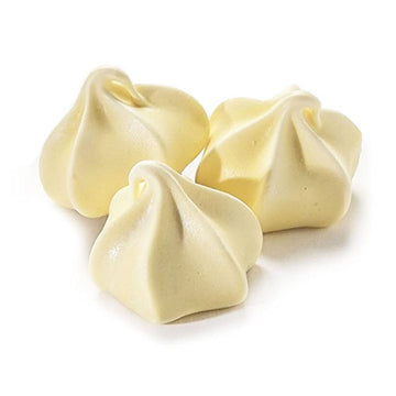 Krunchy Melts Original Meringue Cookies, Lemon Flavor, Fat Free, Gluten Free, 4 Oz, Yellow