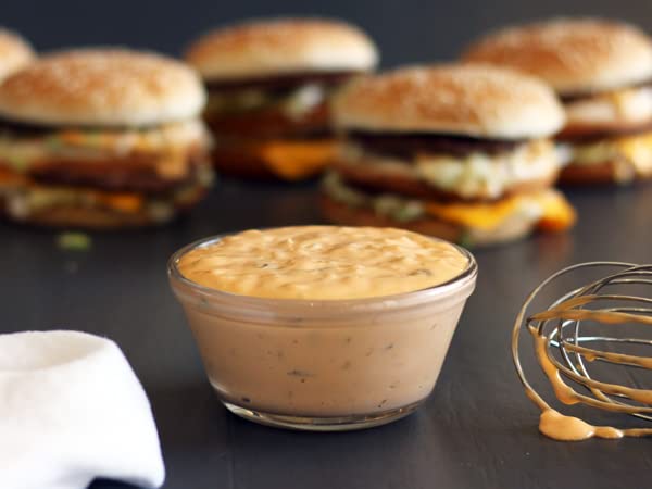 Top Secret Recipes Burger Special Sauce (Like Big Mac Sauce) - Use On Burgers, Sandwiches & Wraps For Restaurant Flavor At Home