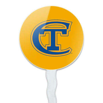 New York City College Of Technology Secondary Logo Cupcake Picks Toppers Decoration Set Of 6