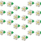 OCREME Royal Icing Sugar Flower Decorations, Set of 24, 1/2 Inch, White, Model OCRIF-32, for Cake Decorating and Toppers