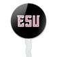 Graphics & More East Stroudsburg University Of Pennsylvania Secondary Logo Cupcake Picks Toppers Decoration Set Of 6