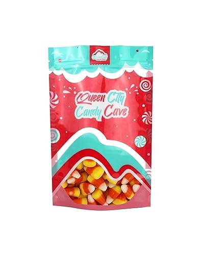 Classic Candied Corn - Bulk Harvest Season Thanksgiving Fall Corn Candy Mix - Made with Real Honey - by Queen City Candy Cave (1 Pound)