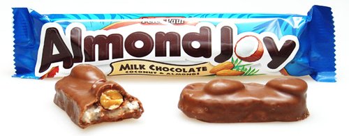 Classic Full Size Candy & Candy Bar Gift Packs By Lyza'S Sweets & Treats (Pack Of 4, Almond Joy)