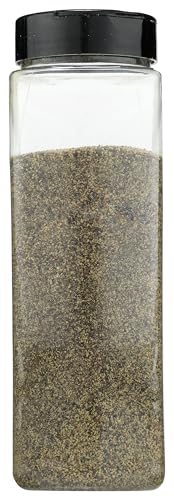 Spicely Organic Pepper Black Ground 14 Oz Certified Gluten Free (28 Mesh)