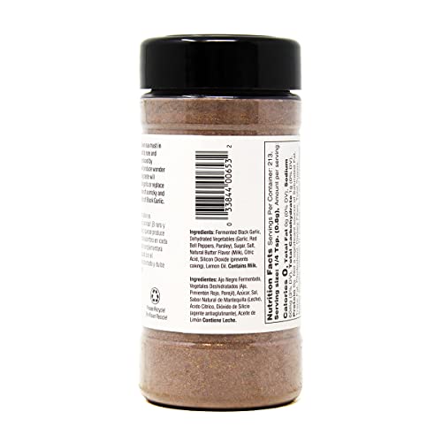 Badia Black Garlic Seasoning, 6 Ounce (Pack Of 6)