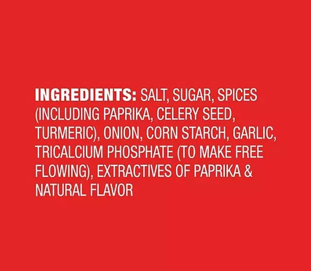 Lawry s-Seasoned Salt, 40 oz - Classic All-Purpose Seasoning with Paprika, Garlic, and Turmeric, Gluten-Free & Kosher