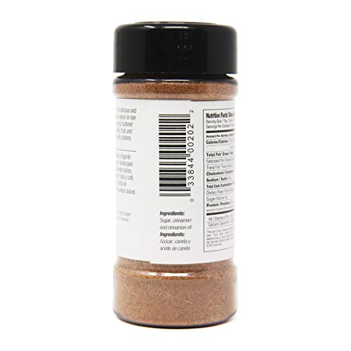 Badia Cinnamon Sugar, 3.5 Oz (Pack Of 8)