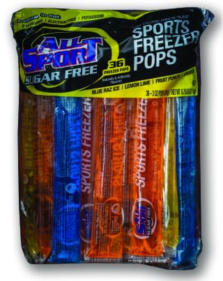 All Sport Zero All Sport Hydration Freezer Pops, 36 CT (Variety Pack (Sugar-Free)) 36 Count (Pack of 1)