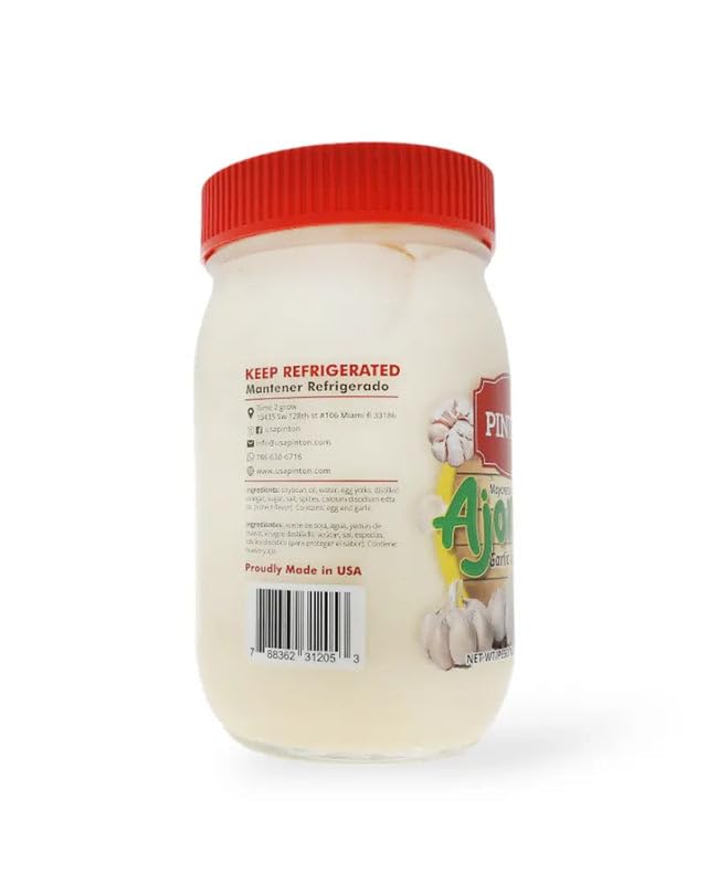 PINTON Triple Ajonesa Combo Pack, Classic Cookie Crackers, Garlic Cookie Crackers, Garlic Mayonnaise Snack