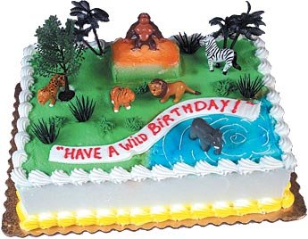Cake Decorating Kit CupCake Decorating Kit Sports Toys (Wild Rain Forest)