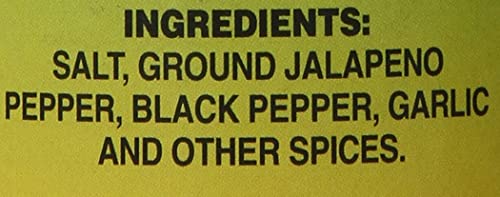 Konriko - Jalapeno All Purpose Seasoning 5 Oz - Wheat Free - Gluten Free - No Msg