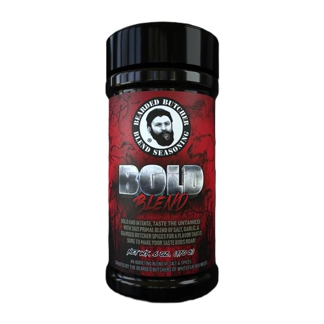 Bearded Butchers 4-Pack Seasoning Bundle, Includes Original, Hollywood, Black, And Bold Blends - Get As A Gift Or Use For Any Co