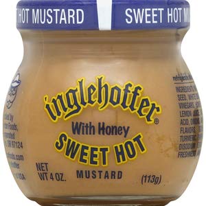 Inglehoffer Mustard Sweet Hot, 4 Oz