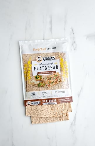 Atorias Family Bakery, Whole Grain Lavash 5 Count, 10 Ounce