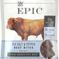 Epic Beef Sea Salt Pepper Bites, Jerky, Keto Friendly, Whole30, 2.5 Oz Pouch