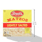 Streits Matzo, Lightly Salted, 11-Ounce Box (Pack Of 8)