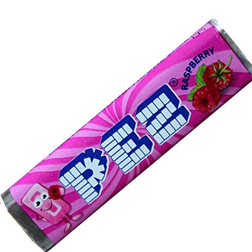 Pez Candy Refill Rolls, (25 Count) Choose Your Favorite Flavor! (Raspberry)