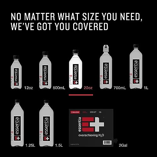 Essentia Water LLC, Ionized Alkaline Bottled Water; 99.9% Pure, Infused with Electrolytes, 9.5 pH or Higher a Clean, Smooth Tast