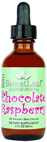 Sweet Leaf Chocolate Raspberry Flavor Stevia Clear Liquid, 2 Ounce -- 3 Per Case.