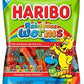 Rainbow Worms, 5Oz Gummy Bag (3 Pack)