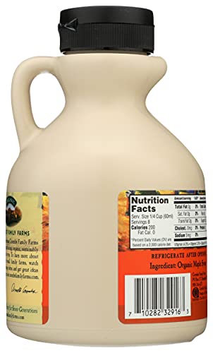 Coombs Family Farms Organic Maple Syrup, Grade A Amber Color, Rich Taste, 16 Fl Oz