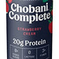 Chobani 20g Low-Fat Greek Yogurt Drink Strawberries & Cream 10 fl oz