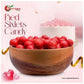 NY Spice Shop Red Sixlets Candy - 3 Pound Bulk Chocolate Candy Balls for Parties and Gifts