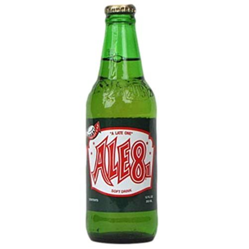 Ale-8-One Soda - 12oz Glass Bottles, Pack of 12, Refreshing Taste