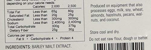 King Arthur Flour Non-Diastatic Malt Powder, Kosher - 16 Ounce Bag