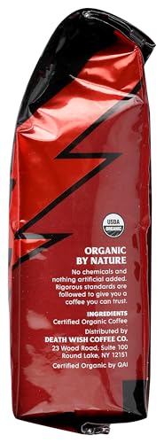Death Wish Coffee Coffee Grnd Dark Roast 10 OZ