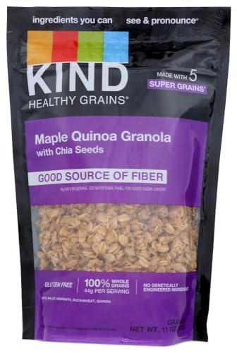 Kind Fruit And Nut Bars Clusters - Maple Walnut With Chia And Quinoa - 11 Oz - Case Of 6(D0102H5K82X)